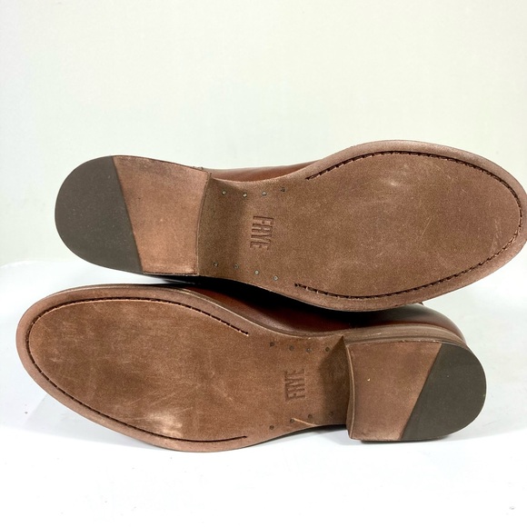 Melissa Button 2 Knee High Boots Cognac Size 6 NEW - Picture 10 of 17